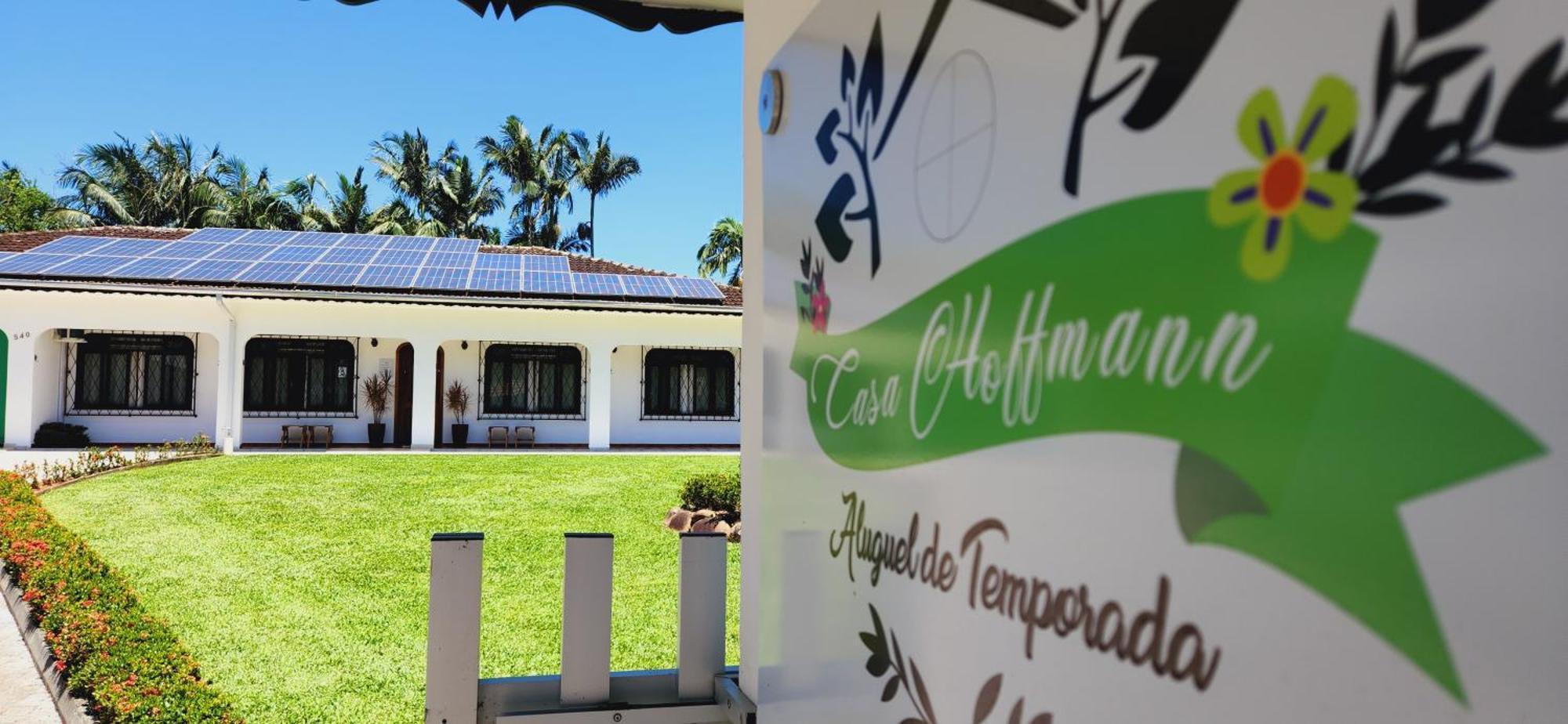 Apartamento Casa Hoffmann Pomerode Luaran gambar