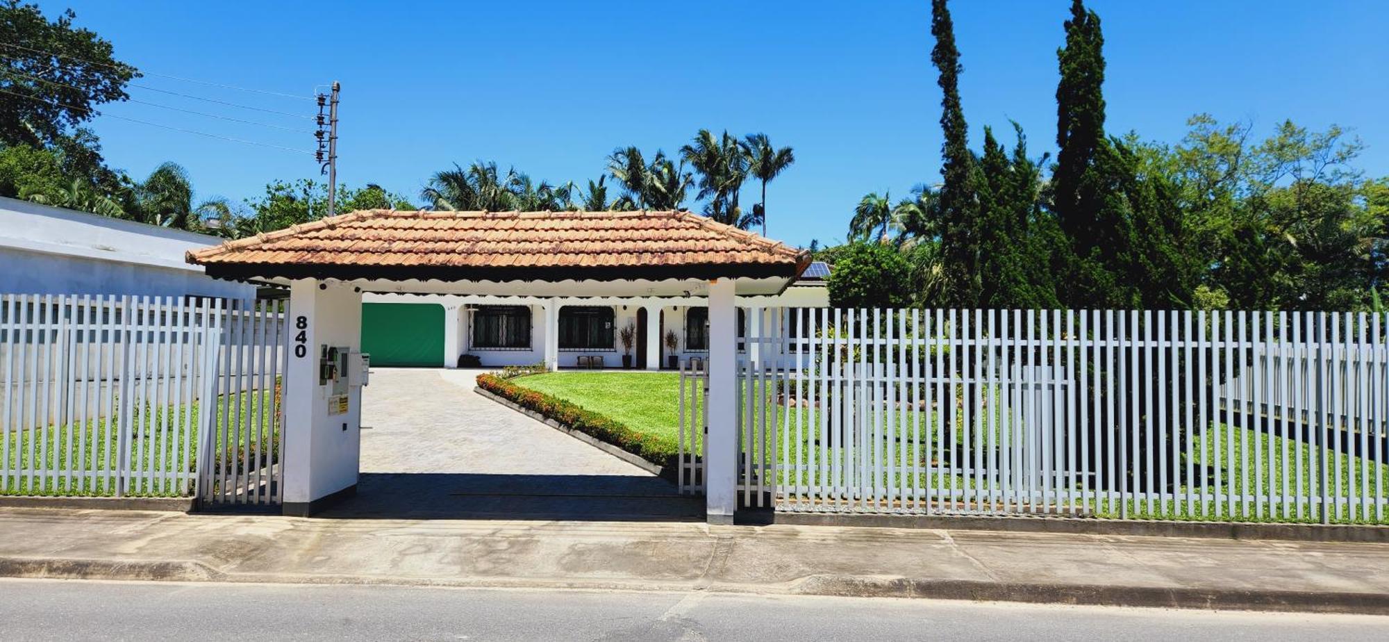Apartamento Casa Hoffmann Pomerode Luaran gambar